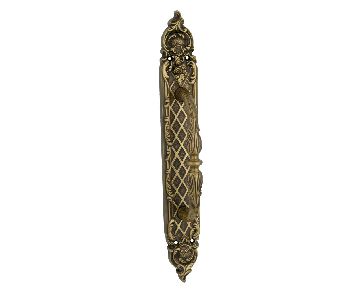 Bronces Mestre Clasica Door pull handle on plate - 0M1602-000