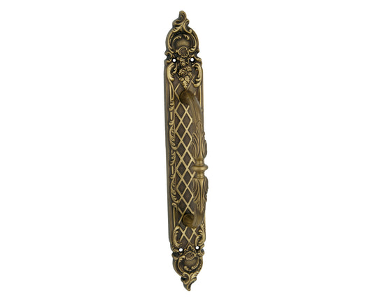 Bronces Mestre Clasica Door pull handle on plate - 0M1602-000