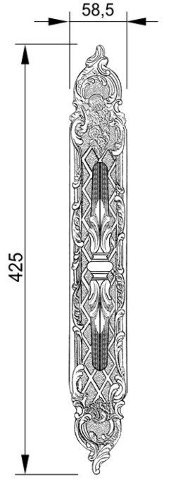Technical drawing - Bronces Mestre