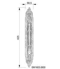 Technical drawing - Bronces Mestre