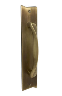 Bronces Mestre Domo Door pull handle on plate - 0M2304