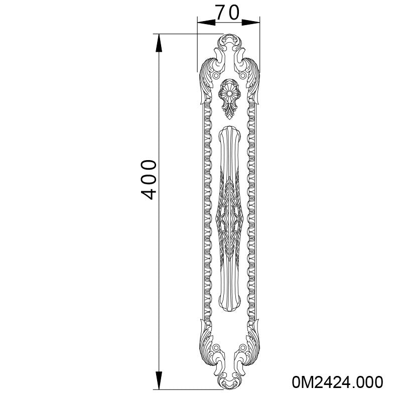 Technical drawing - Bronces Mestre