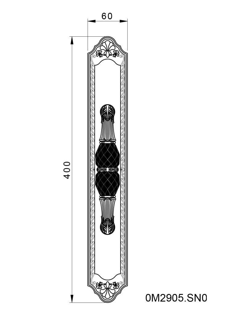 Technical drawing - Bronces Mestre