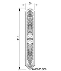 Technical drawing - Bronces Mestre