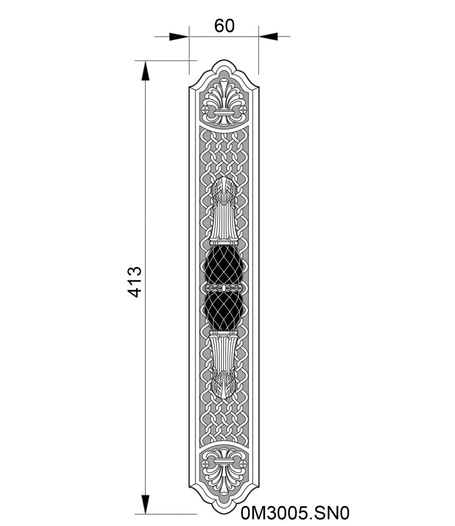 Technical drawing - Bronces Mestre