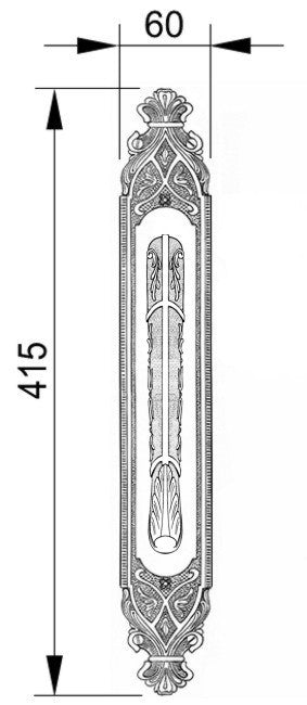 Technical drawing - Bronces Mestre