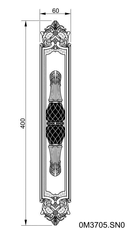 Technical drawing - Bronces Mestre
