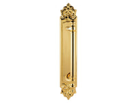Bronces Mestre Clasica Door pull handle on plate - 0M3802