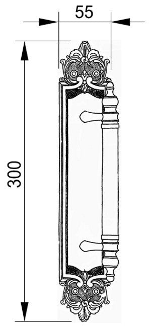 Technical drawing - Bronces Mestre