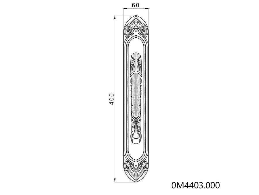 Technical drawing - Bronces Mestre