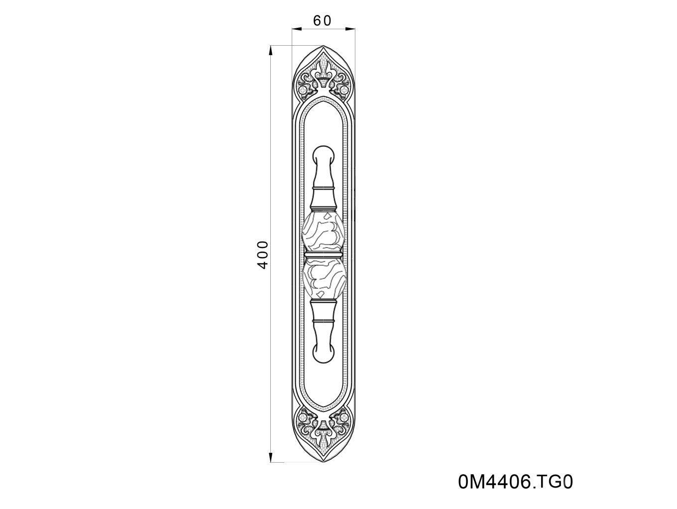 Technical drawing - Bronces Mestre
