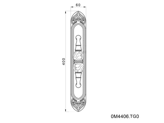 Technical drawing - Bronces Mestre