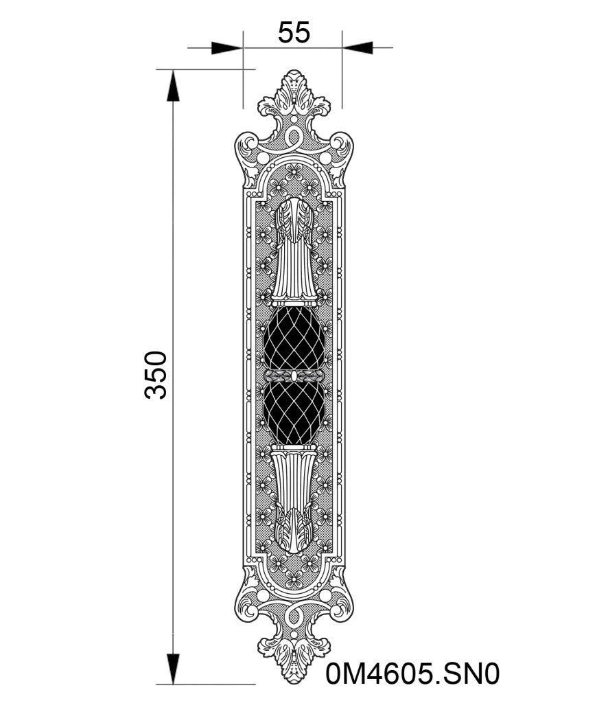 Technical drawing - Bronces Mestre