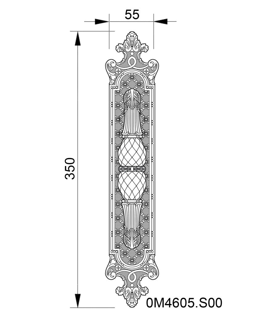 Technical drawing - Bronces Mestre
