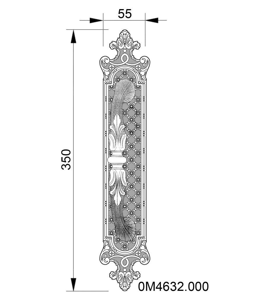 Technical drawing - Bronces Mestre