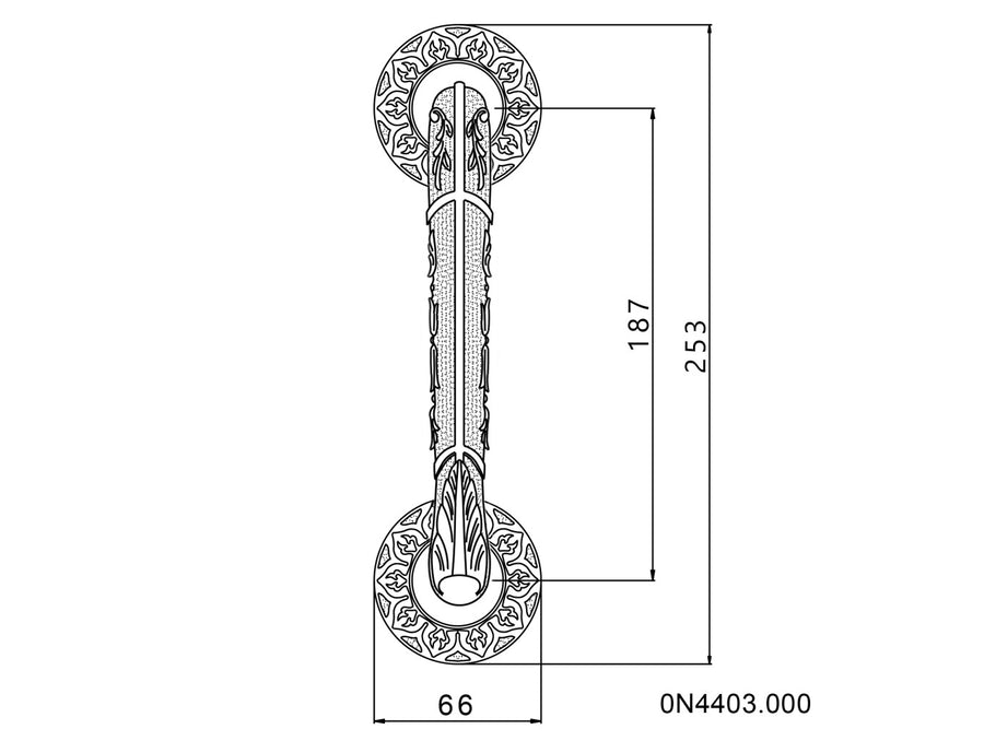 Technical drawing - Bronces Mestre