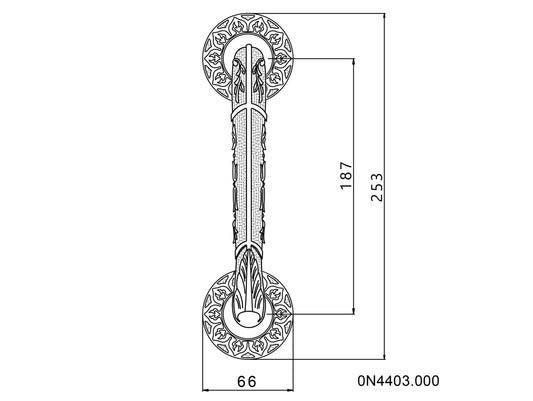 Technical drawing - Bronces Mestre