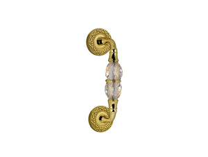 Bronces Mestre Mihrab Door pull handle on rosettes with Swarovsky cristal - 0N4406-S00
