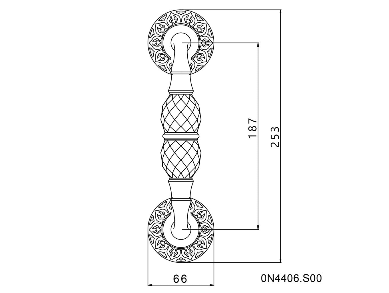 Technical drawing - Bronces Mestre