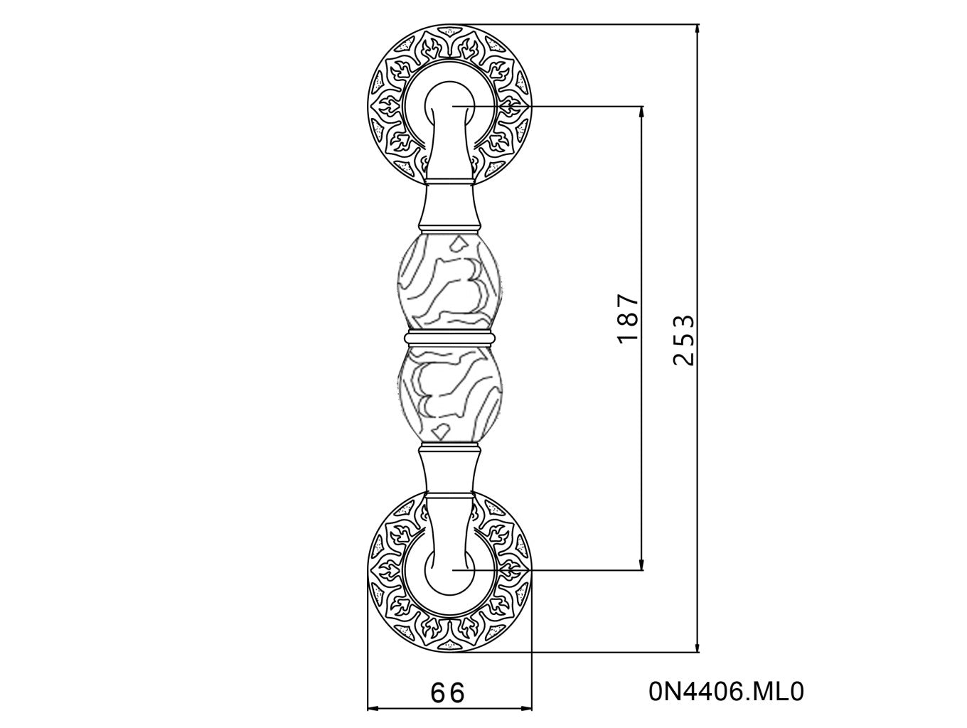 Technical drawing - Bronces Mestre