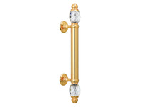 Bronces Mestre Clasica Door pull handle on rosettes 340mm - 0N4760-000
