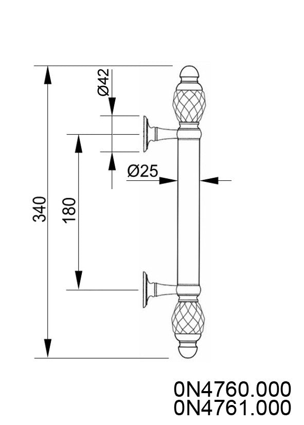 Technical drawing - Bronces Mestre