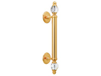 Bronces Mestre Clasica Door pull handle on rosettes 340mm - 0N4762