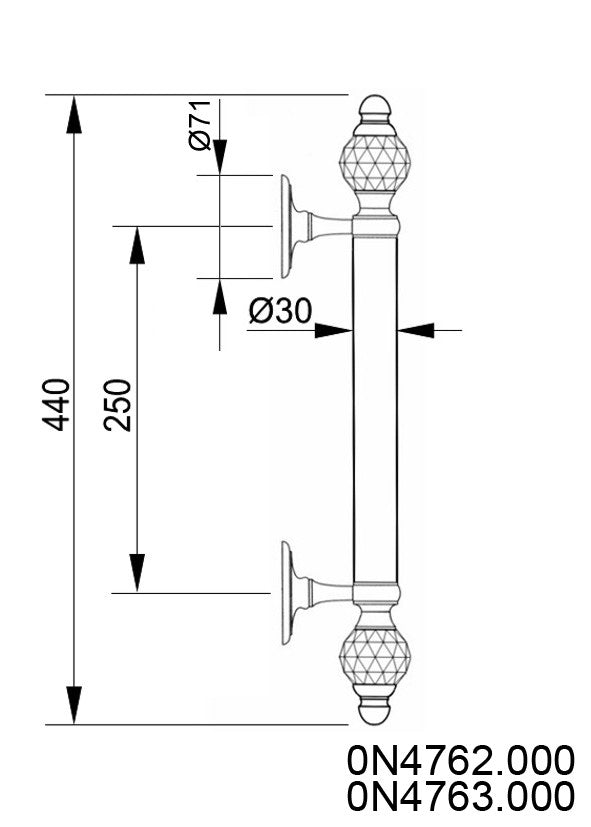 Technical drawing - Bronces Mestre