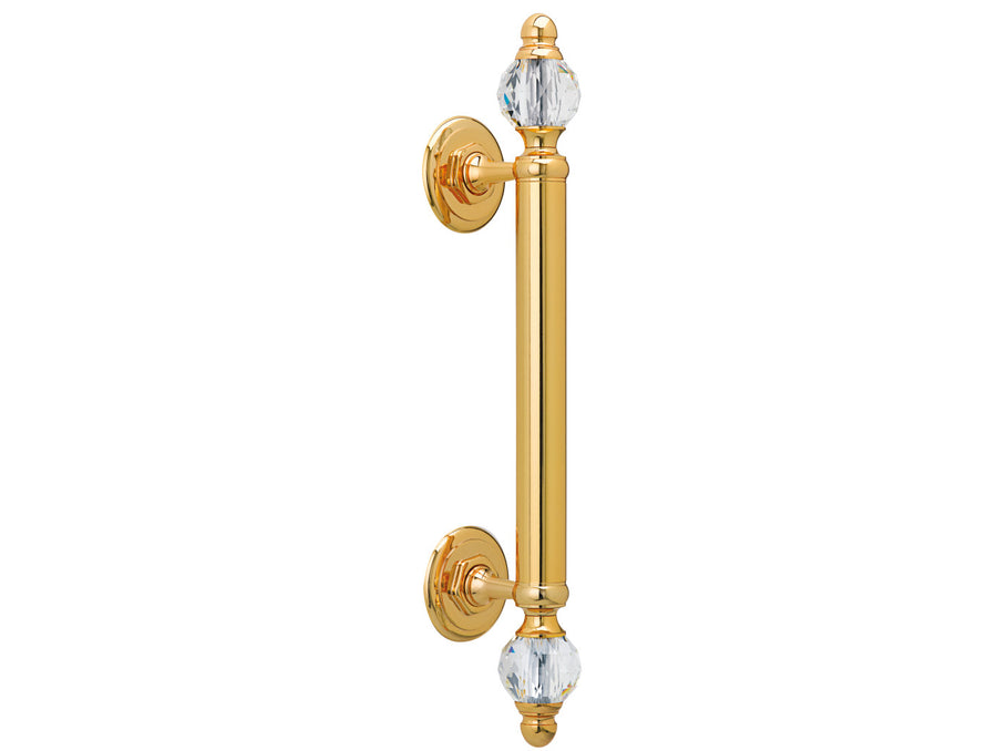 Bronces Mestre Clasica Door pull handles set 440mm on rosettes - 0N4763