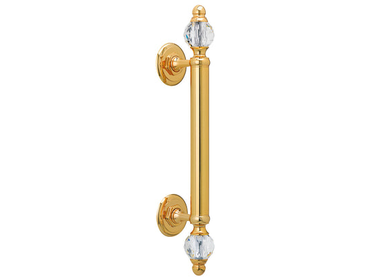 Bronces Mestre Clasica Door pull handles set 440mm on rosettes - 0N4763