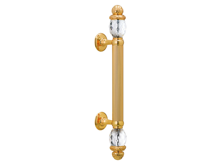 Bronces Mestre Clasica Door pull handle on rosettes 340mm - 0N4764-000
