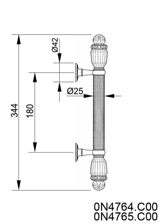 Technical drawing - Bronces Mestre