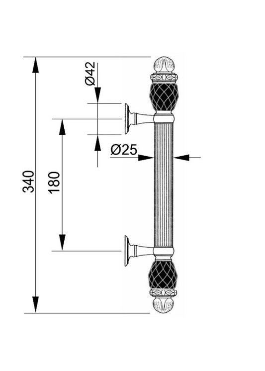 Technical drawing - Bronces Mestre