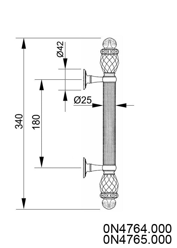 Technical drawing - Bronces Mestre