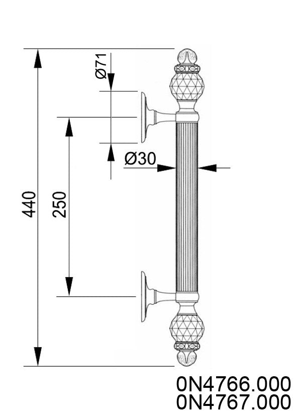 Technical drawing - Bronces Mestre
