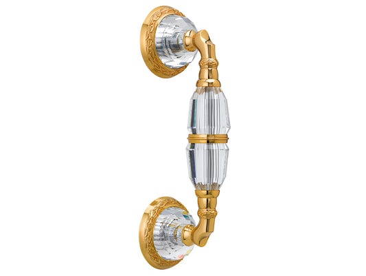 Bronces Mestre Strass Door pull handle on rosettes with Swarovski crystal exclusive - 0N6204