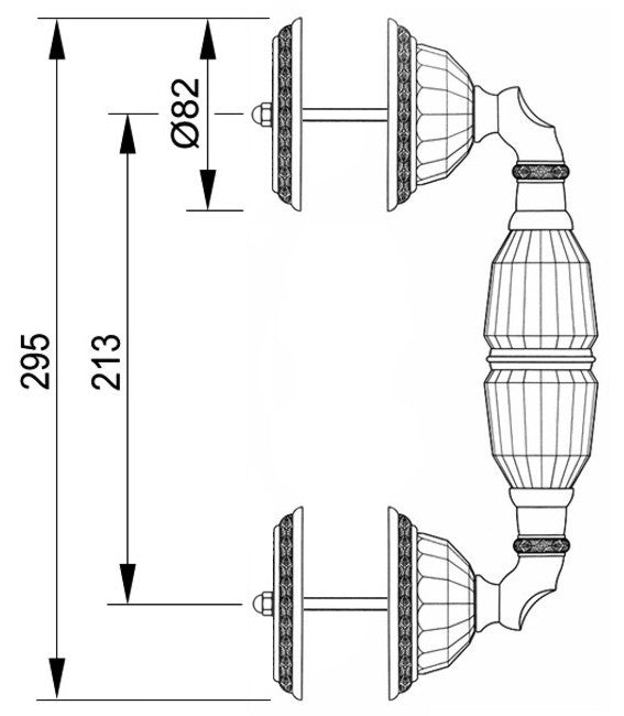 Technical drawing - Bronces Mestre