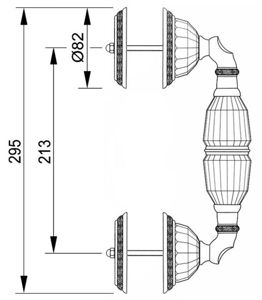 Technical drawing - Bronces Mestre