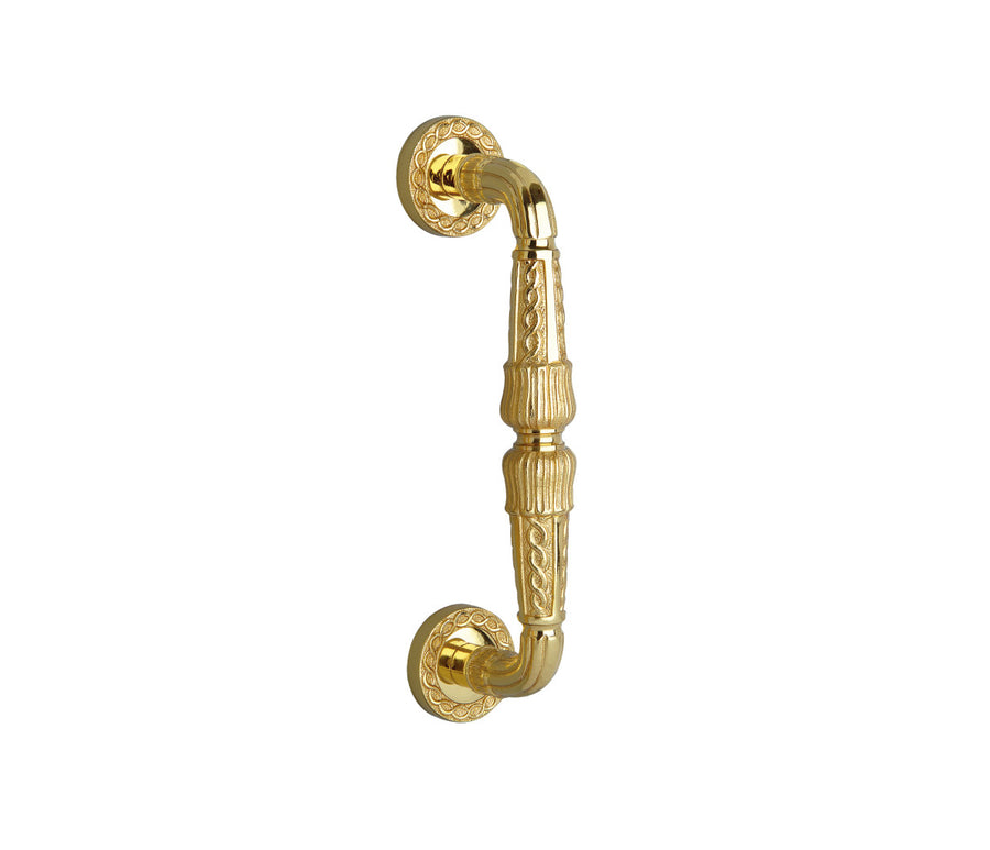 Bronces Mestre Clasica Door pull handle on rosettes - 0N7002