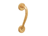 Bronces Mestre Clasica Door pull handle on rosettes - 0N7003