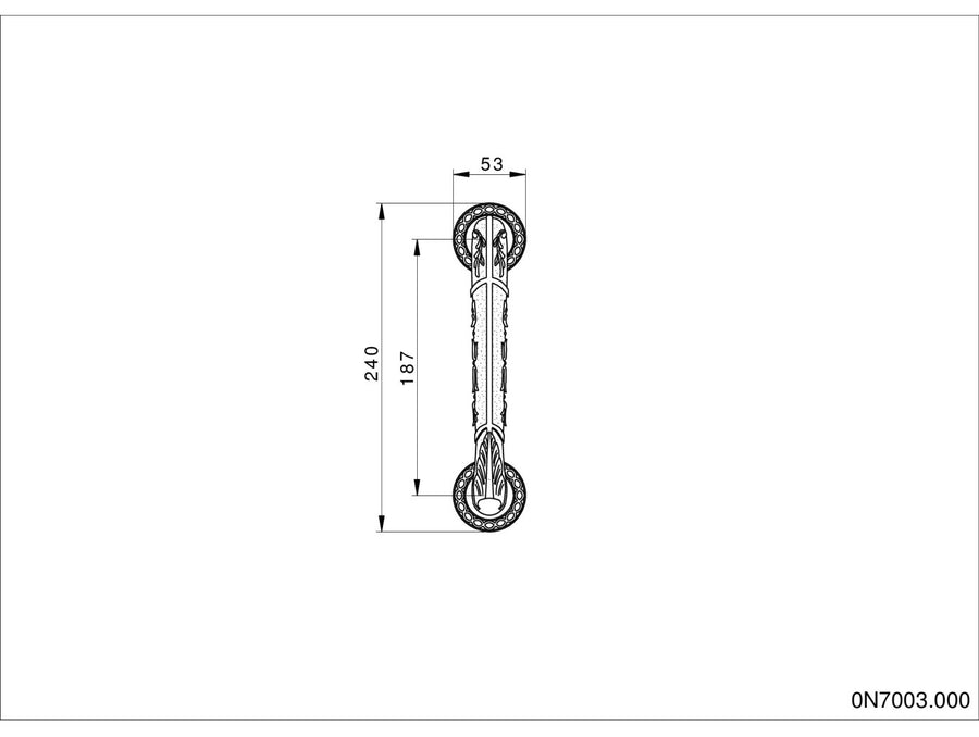 Technical drawing - Bronces Mestre
