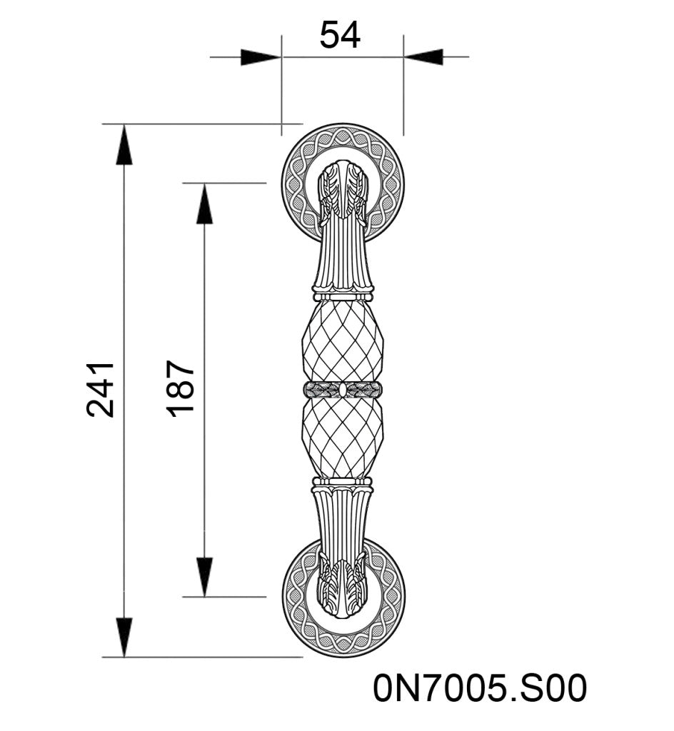 Technical drawing - Bronces Mestre