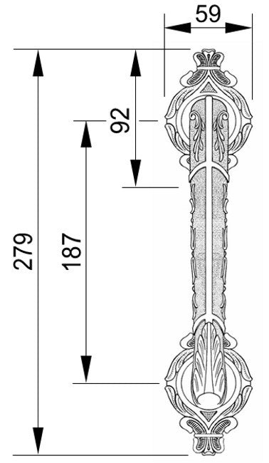 Technical drawing - Bronces Mestre