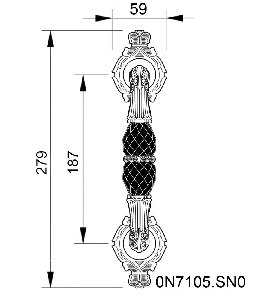 Technical drawing - Bronces Mestre