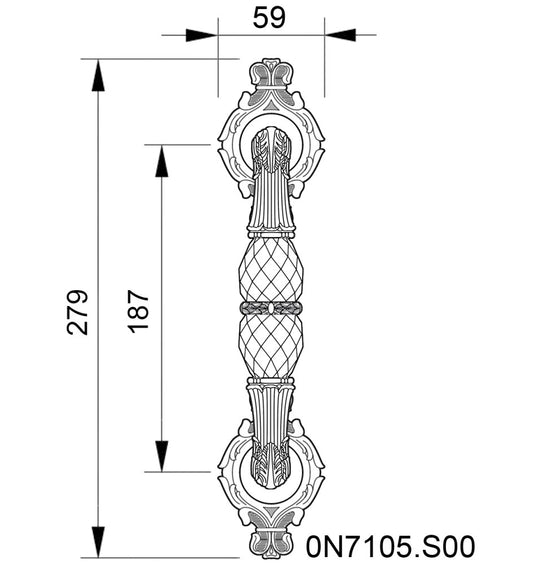 Technical drawing - Bronces Mestre