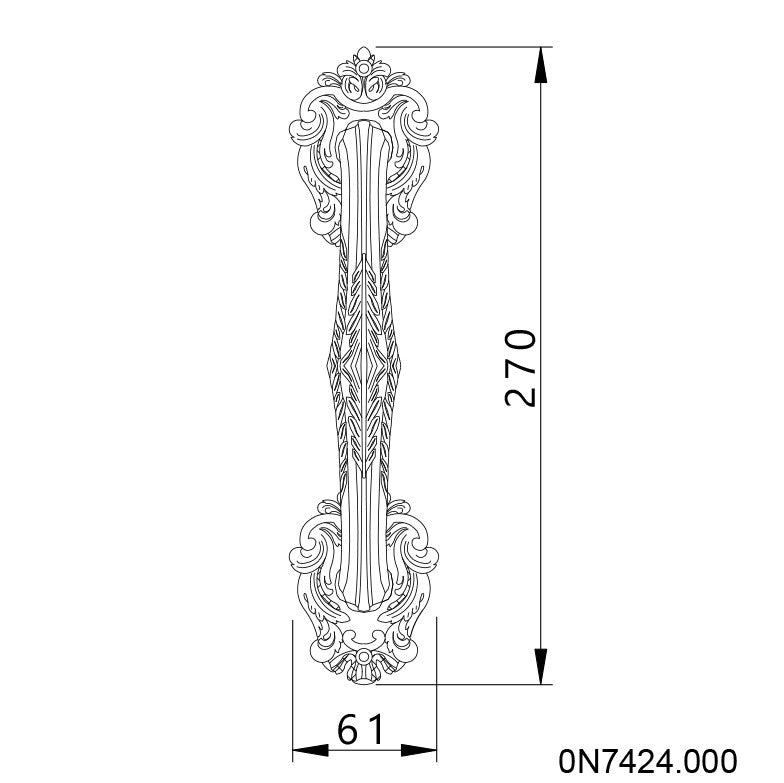 Technical drawing - Bronces Mestre