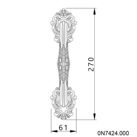 Technical drawing - Bronces Mestre
