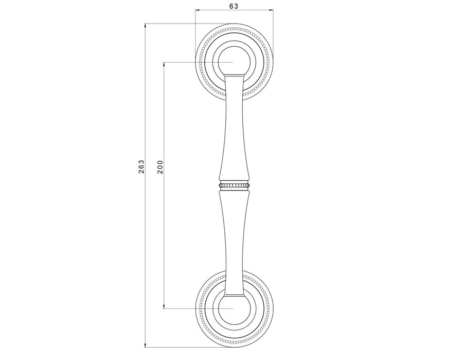 Technical drawing - Bronces Mestre