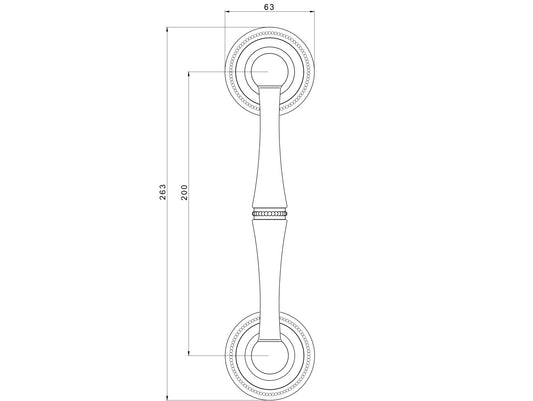 Technical drawing - Bronces Mestre