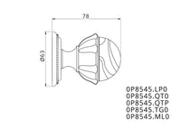 Technical drawing - Bronces Mestre
